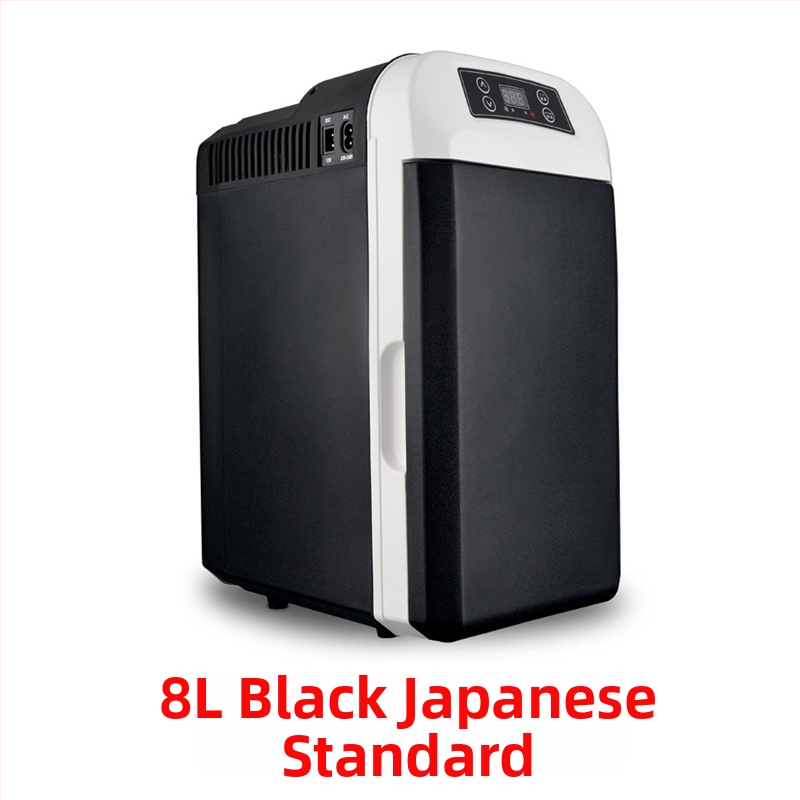 Normin frigider auto cu semiconductor, pentru utilizare în mașină și acasă, carcasă ABS, alimentare 12/220V, răcire la 26°C sub temperatura ambientală, încălzire până la 65°C.