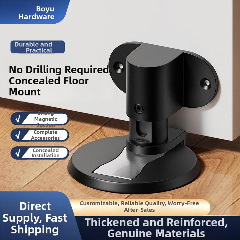 Sistem de aspirație pentru uși și podea, aliaj de zinc, aspirație reglabilă a podelei, montaj pe podea, control manual