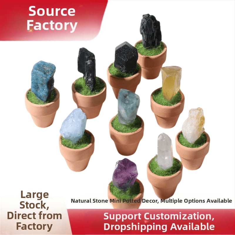 Dragon Roar διακοσμητικό γραφείου από φυσικό αρχικό λίθο, κρύσταλλο, γεωμετρικό σχήμα