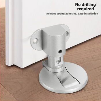 Opritor de ușă din aliaj de aluminiu, tip ascuns, montaj pe podea, control manual, Model A