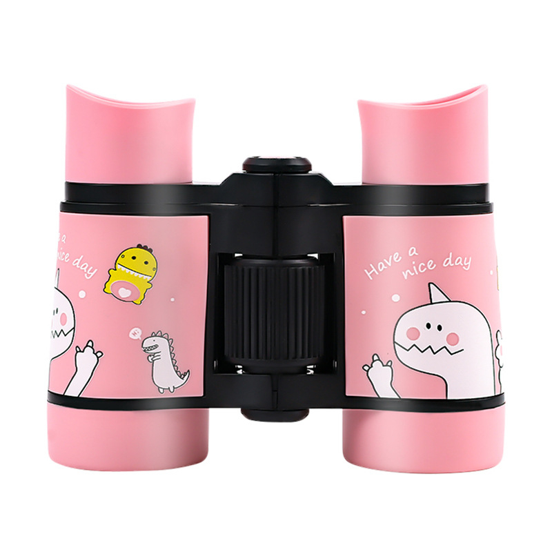 Dječji binokular – igračka, maskirani vanjski dizajn, gumasto kućište, izlazna zjenica 5 mm+