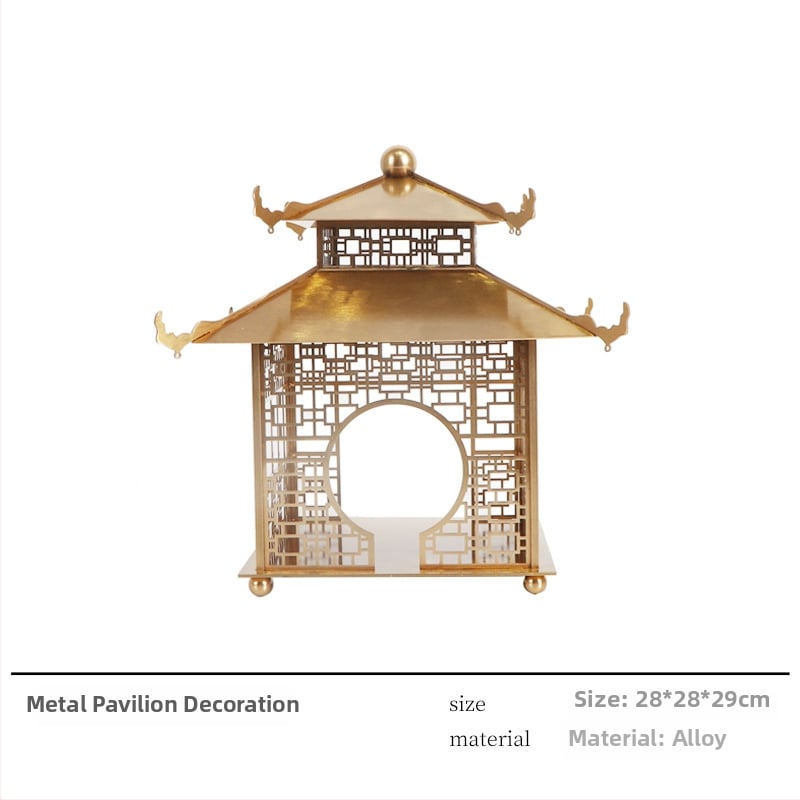 Stay Like метален екран за стая в китайски стил, полу ръчна изработка