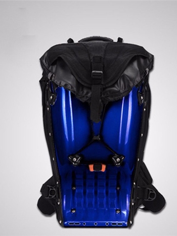 Чанта за каска за мотоциклет - твърд корпус, ABS, 25L, Anoka