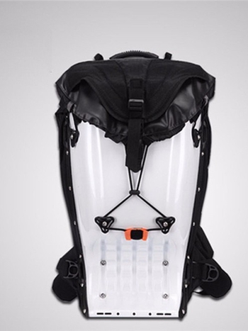 Чанта за каска за мотоциклет - твърд корпус, ABS, 25L, Anoka