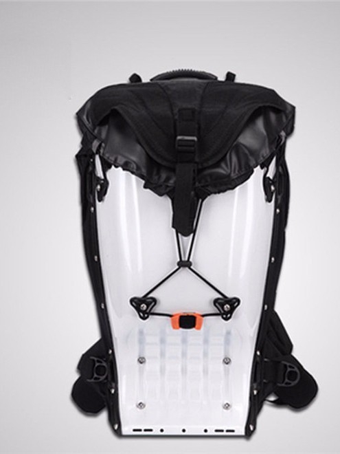 Чанта за каска за мотоциклет - твърд корпус, ABS, 25L, Anoka