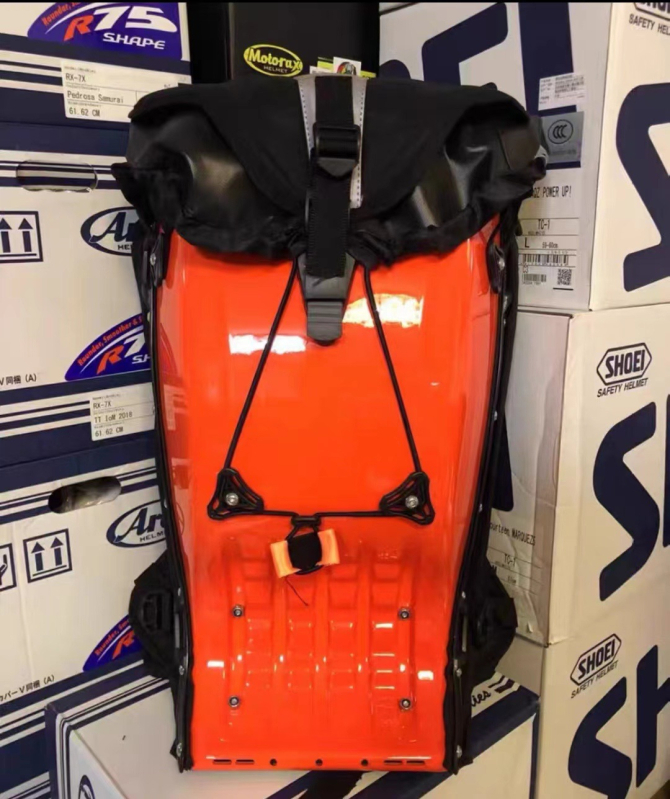 Чанта за каска за мотоциклет - твърд корпус, ABS, 25L, Anoka