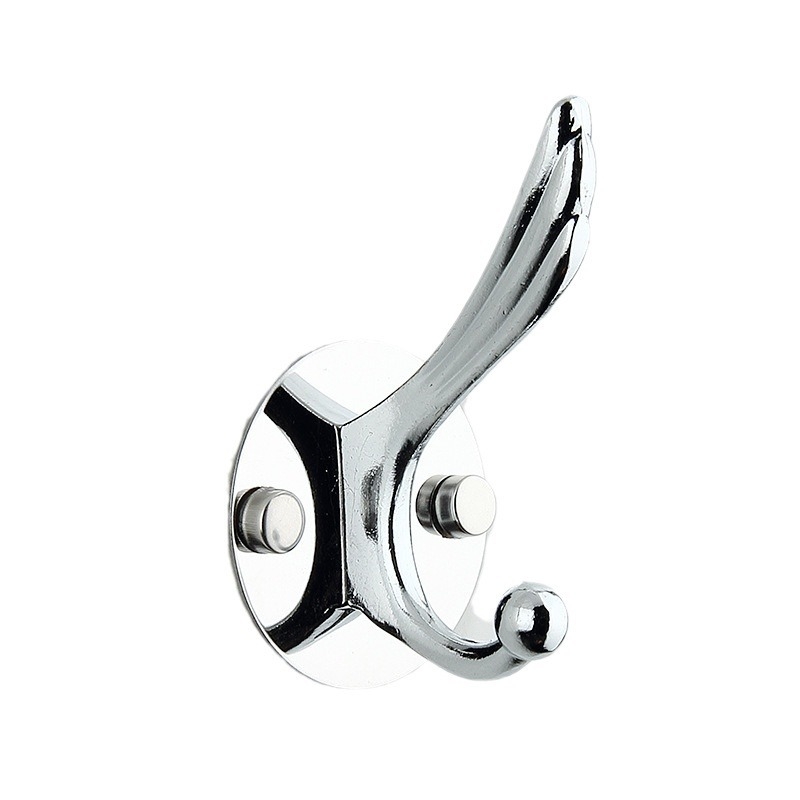 Закачалка за дрехи, стенна, неръждаема стомана и алуминиева сплав, електроплатина, модерен минималистичен стил