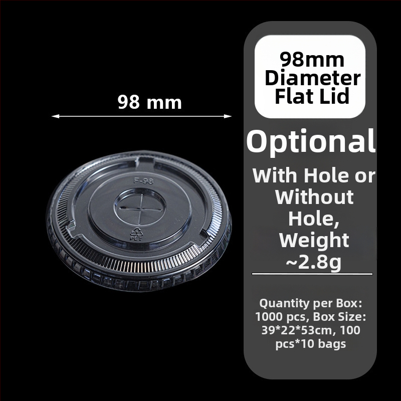 Egyszer használatos jégpohár hideg italokhoz, kapacitás 501–600 ml, PET anyag, biológiailag lebomló