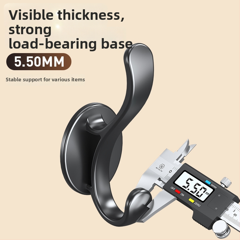 Пластмасова закачалка за дрехи за врата - без пробиване, инжекционно формована, модерен минималистичен стил (Qian Dou Wang)