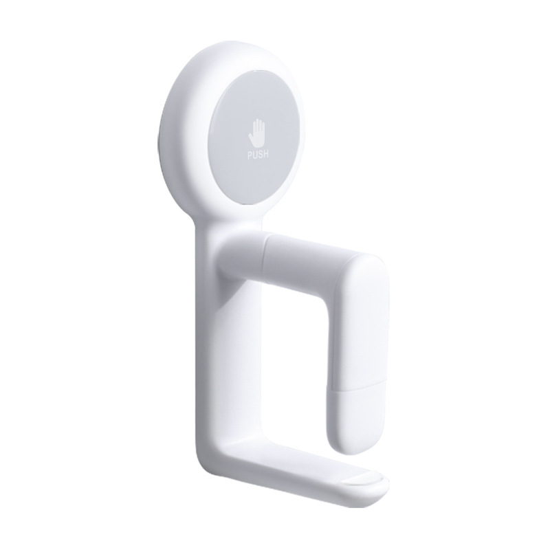 Zidni višenamjenski držač s usisnom kapom za umivaonik i kadu – plastični, ordpro, 130 g, bez bušenja, moderan stil