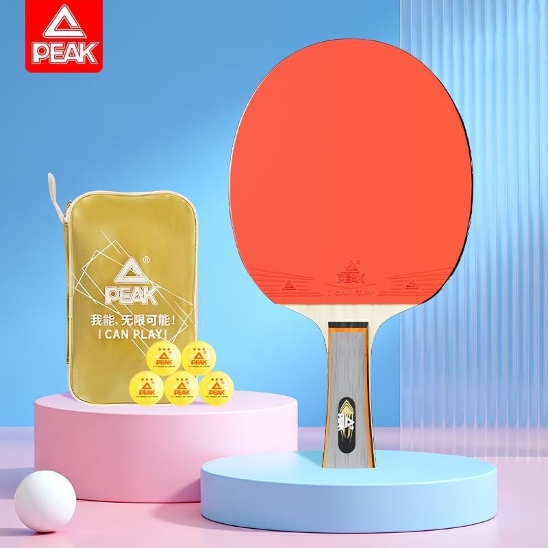 Penhold ρακέτα επιτραπέζιας αντισφαίρισης – κεφαλή από Poplar ξύλο, ανάποδη γόμα, ζεύγος, YYF4335