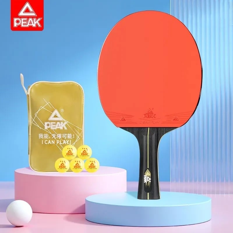 Penhold ρακέτα επιτραπέζιας αντισφαίρισης – κεφαλή από Poplar ξύλο, ανάποδη γόμα, ζεύγος, YYF4335