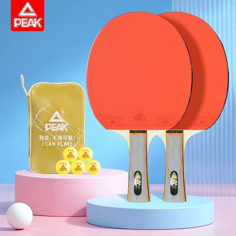 Penhold ρακέτα επιτραπέζιας αντισφαίρισης – κεφαλή από Poplar ξύλο, ανάποδη γόμα, ζεύγος, YYF4335