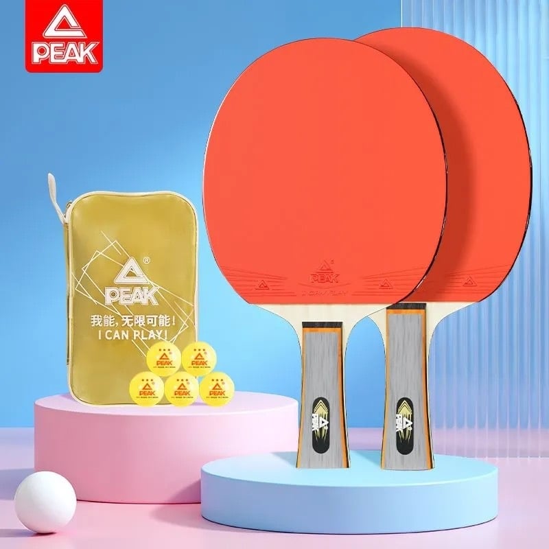 Penhold ρακέτα επιτραπέζιας αντισφαίρισης – κεφαλή από Poplar ξύλο, ανάποδη γόμα, ζεύγος, YYF4335