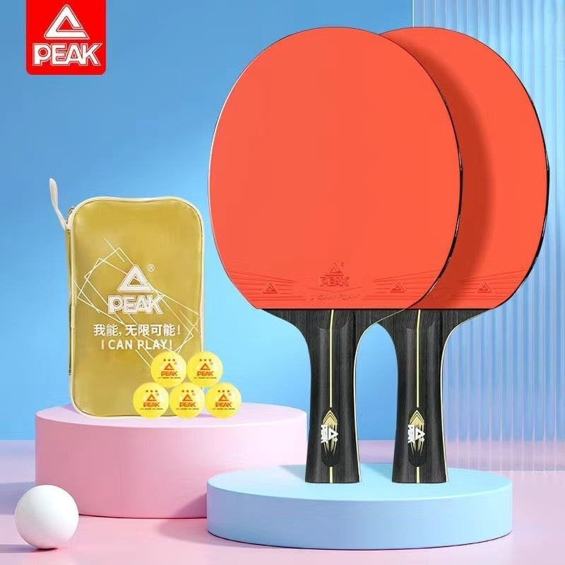 Penhold ρακέτα επιτραπέζιας αντισφαίρισης – κεφαλή από Poplar ξύλο, ανάποδη γόμα, ζεύγος, YYF4335