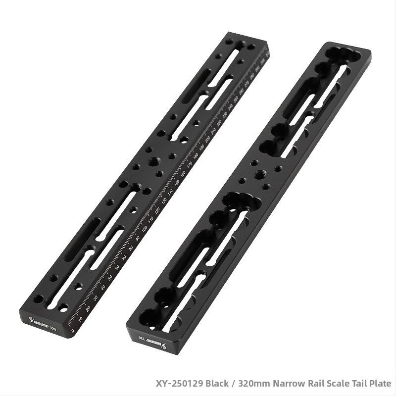 Starry úzka dovetail platňa so stupnicou pre astronomický ďalekohľad, vodiace žľaby a príslušenstvo na vyhľadávanie hviezd