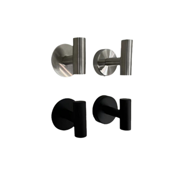 Nerđajućeg čelika zidni držač za kaban, jednostavan kuk, za kupaonicu i hodnik, stil Light Luxury, težina 0.1 kg, završna obrada: brušenje i lakiranje