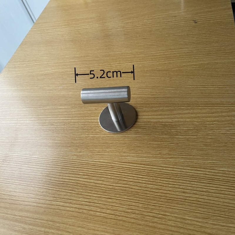 Nerđajućeg čelika zidni držač za kaban, jednostavan kuk, za kupaonicu i hodnik, stil Light Luxury, težina 0.1 kg, završna obrada: brušenje i lakiranje