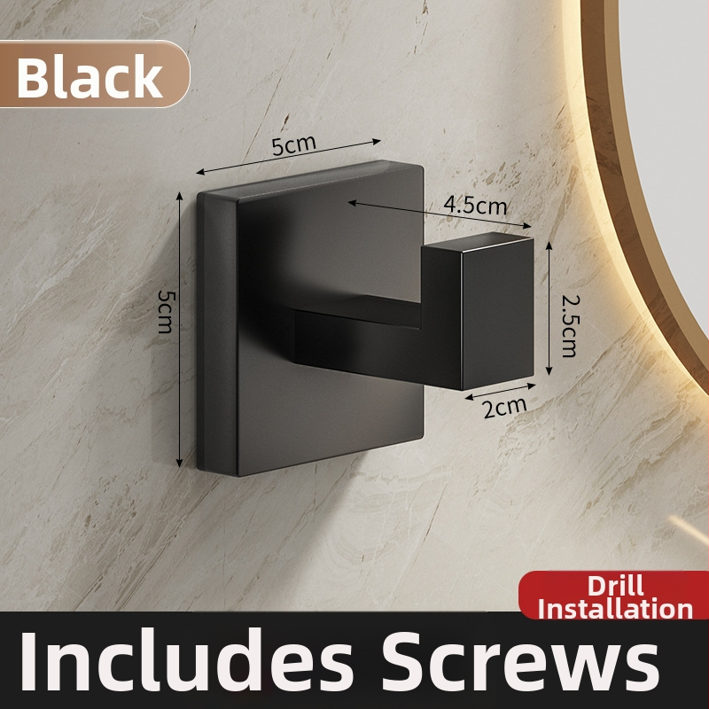 Nerezový nástenný vešiak na kabát, jednooký háčik, kúpeľňa a chodba, štýl Light Luxury, hmotnosť 0.1 kg, povrchová úprava: brúsený povrch a lakovanie