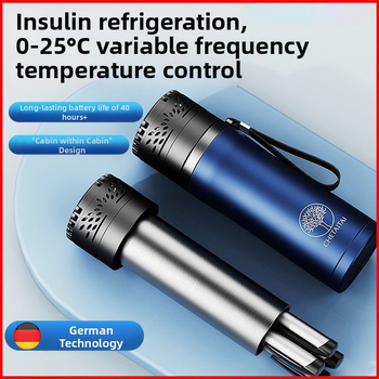 Che Teng rýchlo chladicí automobilová chladnička, objem do 5 L, výkon 15 W, napätie 4.2–7.4 V