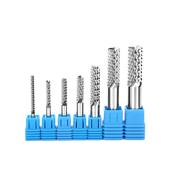 Vertikális maró, wolfrám acél spirálmaró PCB-hez, bakelit, fa, PCB, műanyag és szénszálas anyagokhoz