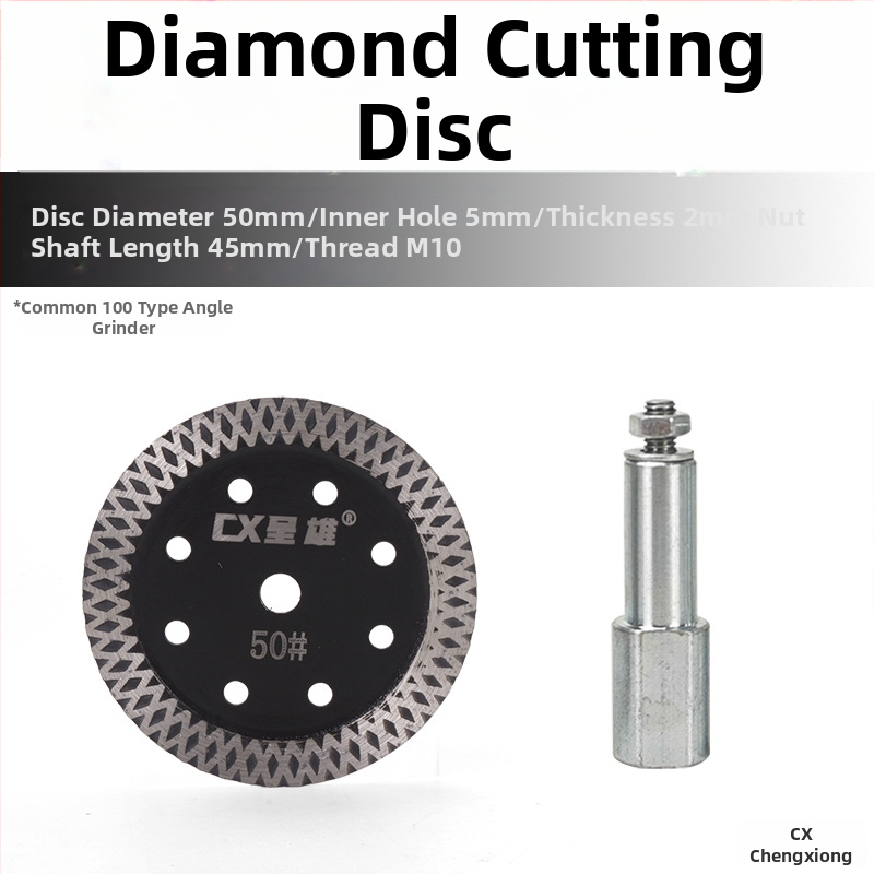 Presentable Diamantový kotúč pre uhlovú brúsku – rezanie granitu, kameňa a betónu – suché rezanie