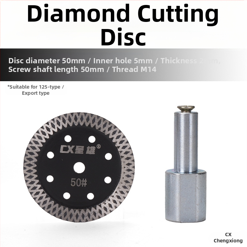 Presentable Diamantový kotúč pre uhlovú brúsku – rezanie granitu, kameňa a betónu – suché rezanie