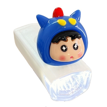 Éjszakai kerékpározáshoz tervezett első lámpa, aranyos Shin-Chan figurával – gyerekeknek szánt mountain/road bicikli világítás (Feldolgozás és testreszabás: Nincs; Márka: Egyéb; Import: Nem)