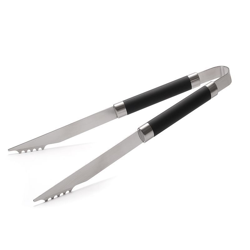 Set alata za roštilj s lakiranim držašima – nehrđajući čelik i silikon; nož, klipsa, četka, vilica, lopatica; 6-dijelni set; Brand Yuxin; Model 29446217084