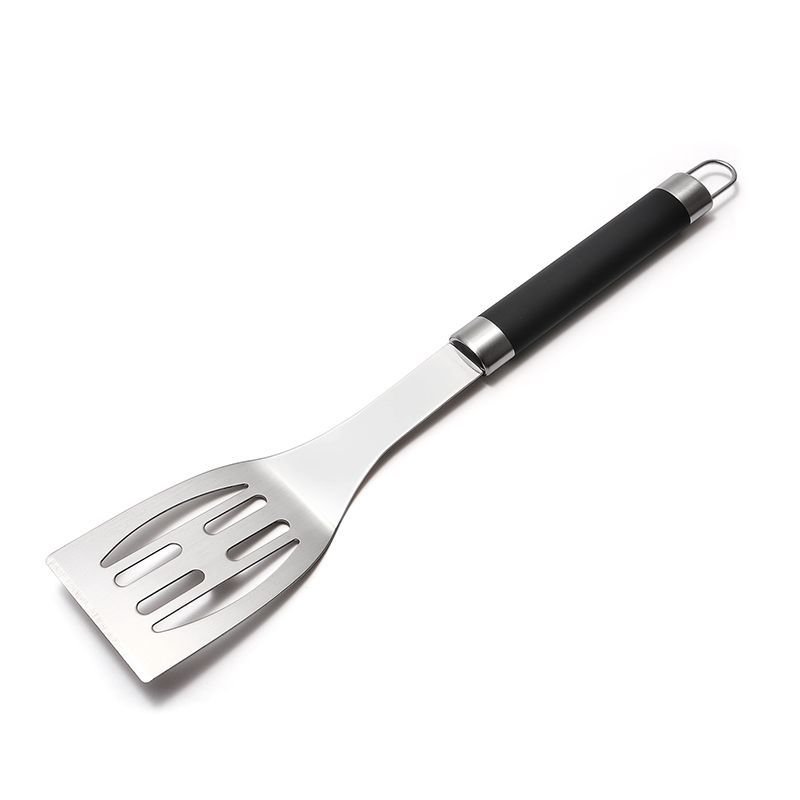 Set alata za roštilj s lakiranim držašima – nehrđajući čelik i silikon; nož, klipsa, četka, vilica, lopatica; 6-dijelni set; Brand Yuxin; Model 29446217084