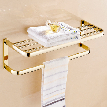 Držač za ručnike od bakra u europskom stilu, površina s vakuumskim premazom, set od šest komada