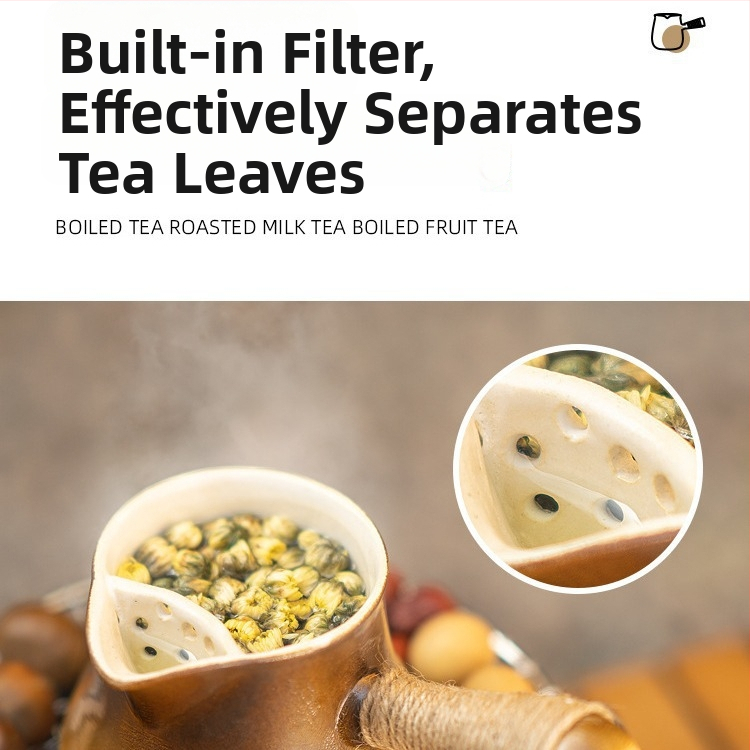 Prijenosni set čaja s mlijekom iz Yunnanu – porcelan, 1 kg, za 1–2 osobe