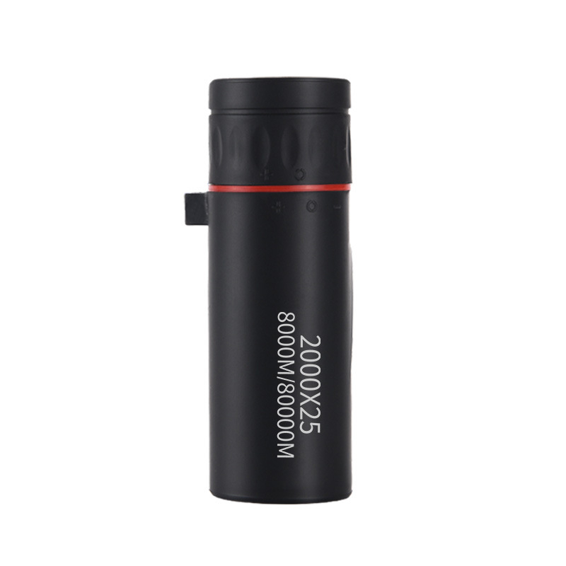 Монокулярен телескоп, с висока резолюция, мощно увеличение, компактен за външно ползване, съвместим със смартфон за снимки