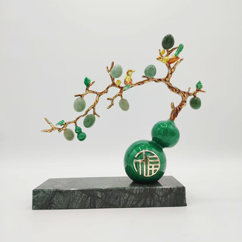 Орнаменти - метал и мрамор, кристални акценти, китайски стил, за моделна стая