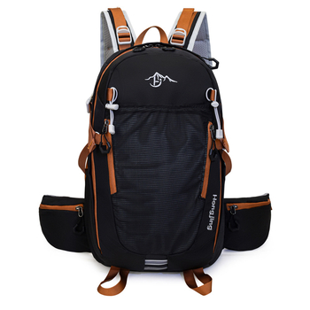 Планинска раница за походи и колоездене, голям капацитет, водоустойчива материя, носеща система с извита презрамка, унисекс дизайн, за пътуване на открито