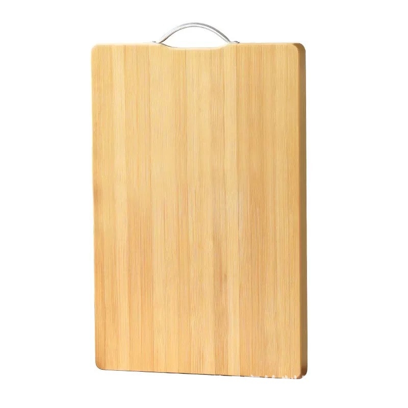 Bambuszból készült vágódeszka, téglalap alakú, vastagított, kétoldalas, antibakteriális és penészmentes, vastagság 1,8 cm