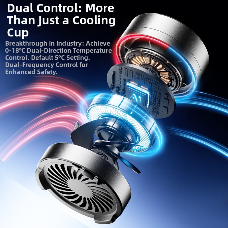 Termoelektrický automobilový chladič, prenosný a nabíjateľný (objem do 5 l, výkon 10 W, chladenie 2°C, kúrenie 18°C)