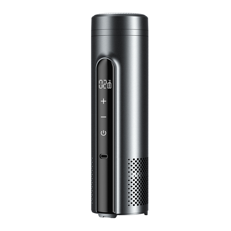 Термоелектричен автомобилен хладилник, портативен и презареждащ се (обем до 5 л, мощност 10W, охлаждане до 2°C, отопление до 18°C)