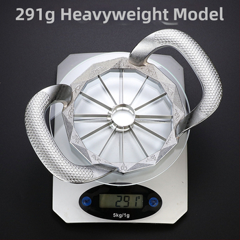 Nástroj na rezanie jabĺk a ovocia z 304 nerezovej ocele, s vyberaním jadier, delič ovocia, tlač loga k dispozícii