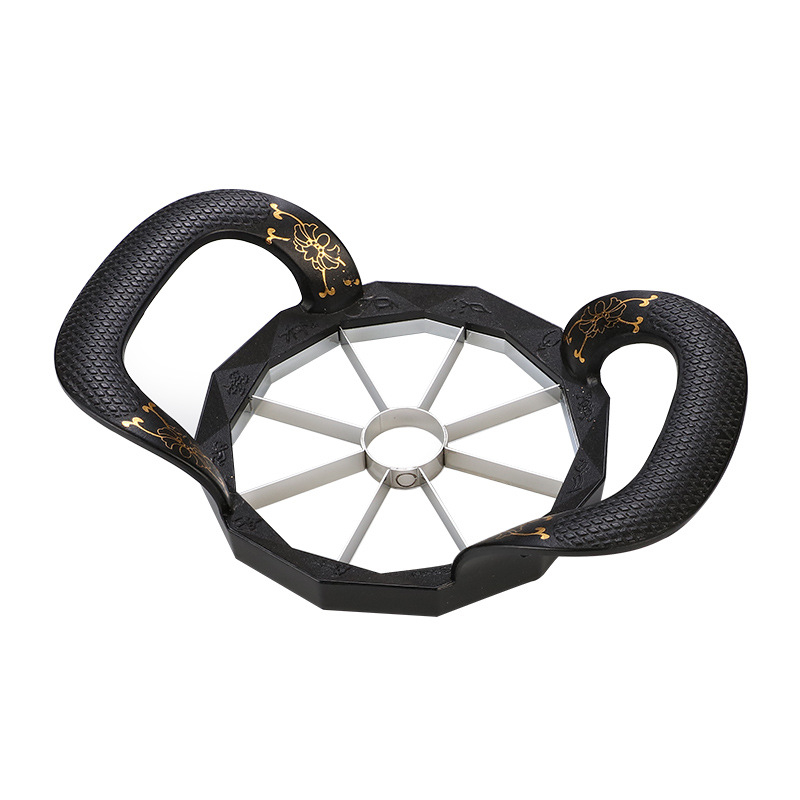 Instrument de tăiere mere și fructe din oțel inoxidabil 304, cu eliminator de miez, divizor de fructe, imprimare logo disponibil