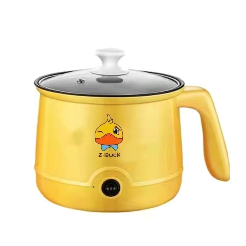Diákok számára tervezett mini multifunkciós elektromos főzőedény — ideális tészta és hot pot, teljesen automata, kivehető és mosható belső tartály