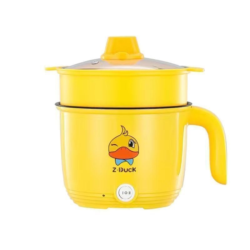 Diákok számára tervezett mini multifunkciós elektromos főzőedény — ideális tészta és hot pot, teljesen automata, kivehető és mosható belső tartály