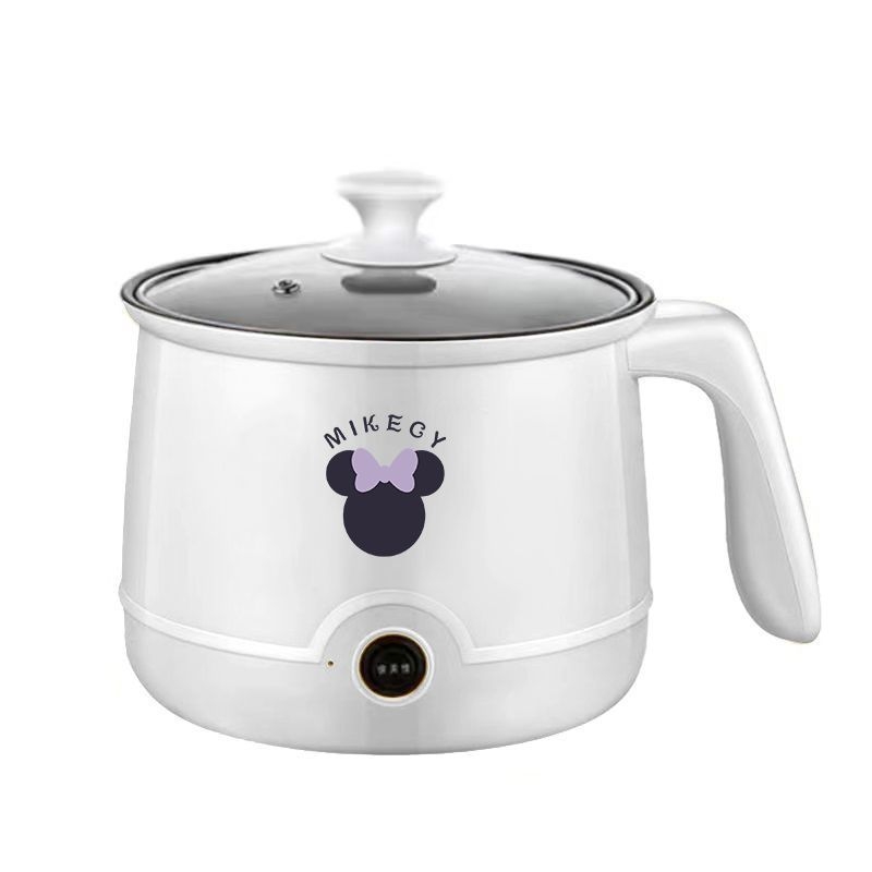 Diákok számára tervezett mini multifunkciós elektromos főzőedény — ideális tészta és hot pot, teljesen automata, kivehető és mosható belső tartály