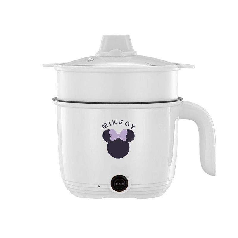Diákok számára tervezett mini multifunkciós elektromos főzőedény — ideális tészta és hot pot, teljesen automata, kivehető és mosható belső tartály