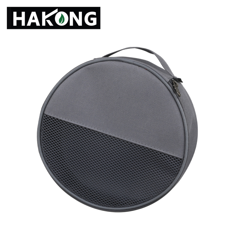 Harlem HALIN set posuđa od nehrđajućeg čelika za kampiranje, 18-dijelni, prijenosni za 4+ osobe, s 10 tanjuri i 8 zdjela