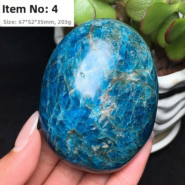 Kézben tartható ásványi példány, polírozott ovális alakú; márka: Other; anyag: foszforos ásvány; testreszabás: Nincs; ajándék: Nem