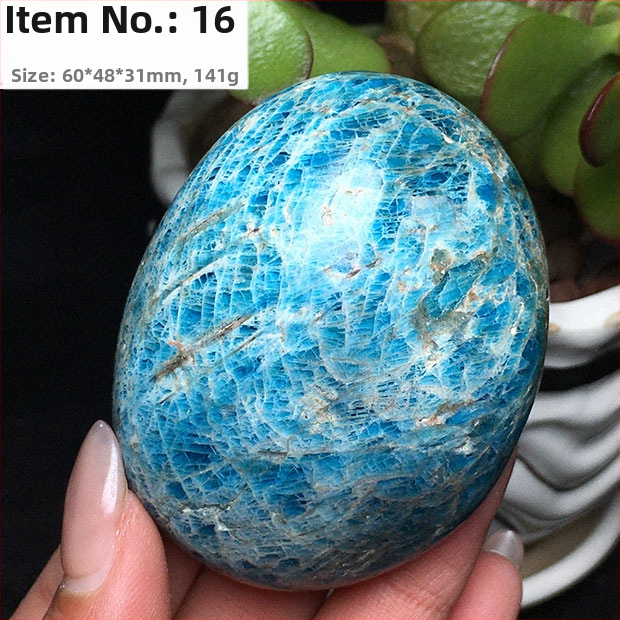 Kézben tartható ásványi példány, polírozott ovális alakú; márka: Other; anyag: foszforos ásvány; testreszabás: Nincs; ajándék: Nem