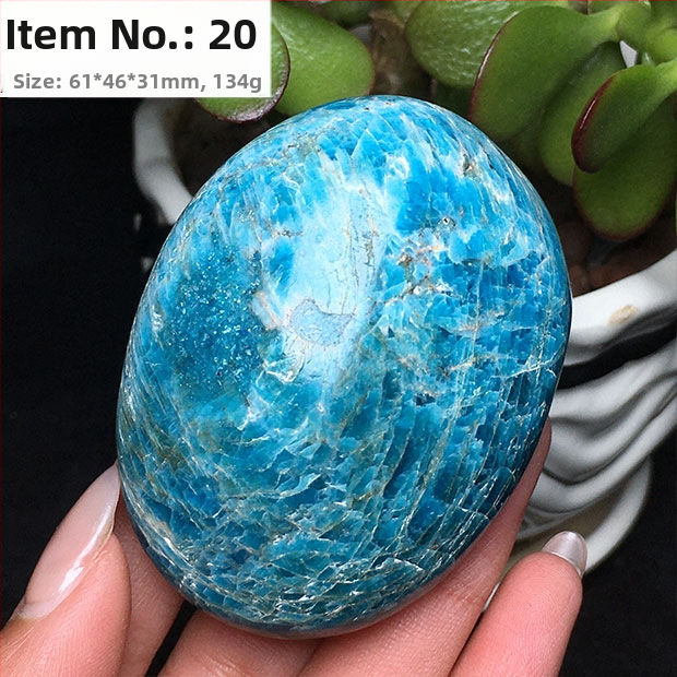 Kézben tartható ásványi példány, polírozott ovális alakú; márka: Other; anyag: foszforos ásvány; testreszabás: Nincs; ajándék: Nem