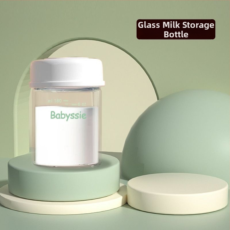 Rozsdamentes acélból készült anyatej tároló palack, egyenes test, standard átmérő, fogantyúval