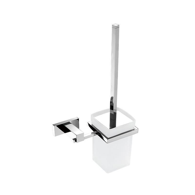 Set kupaonskih dodataka od nehrđajućeg čelika – elektroplatirani završni sloj, moderan minimalistički stil, zidni komplet, 2–6+ komada